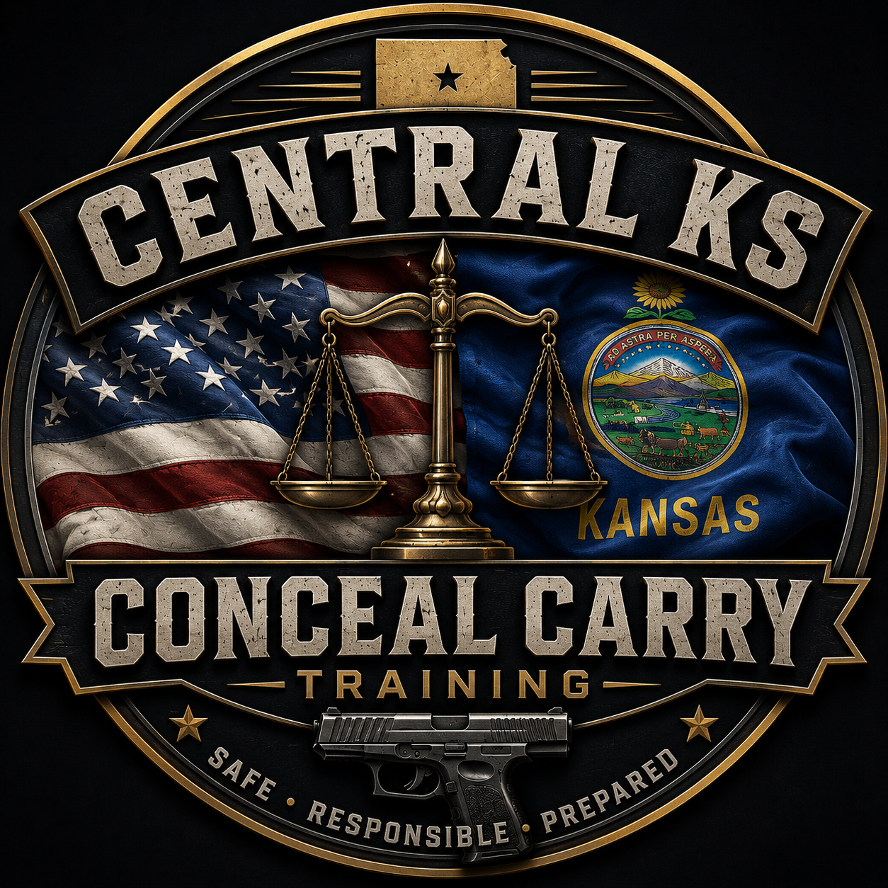 Central KS Conceal Carry Training logo
