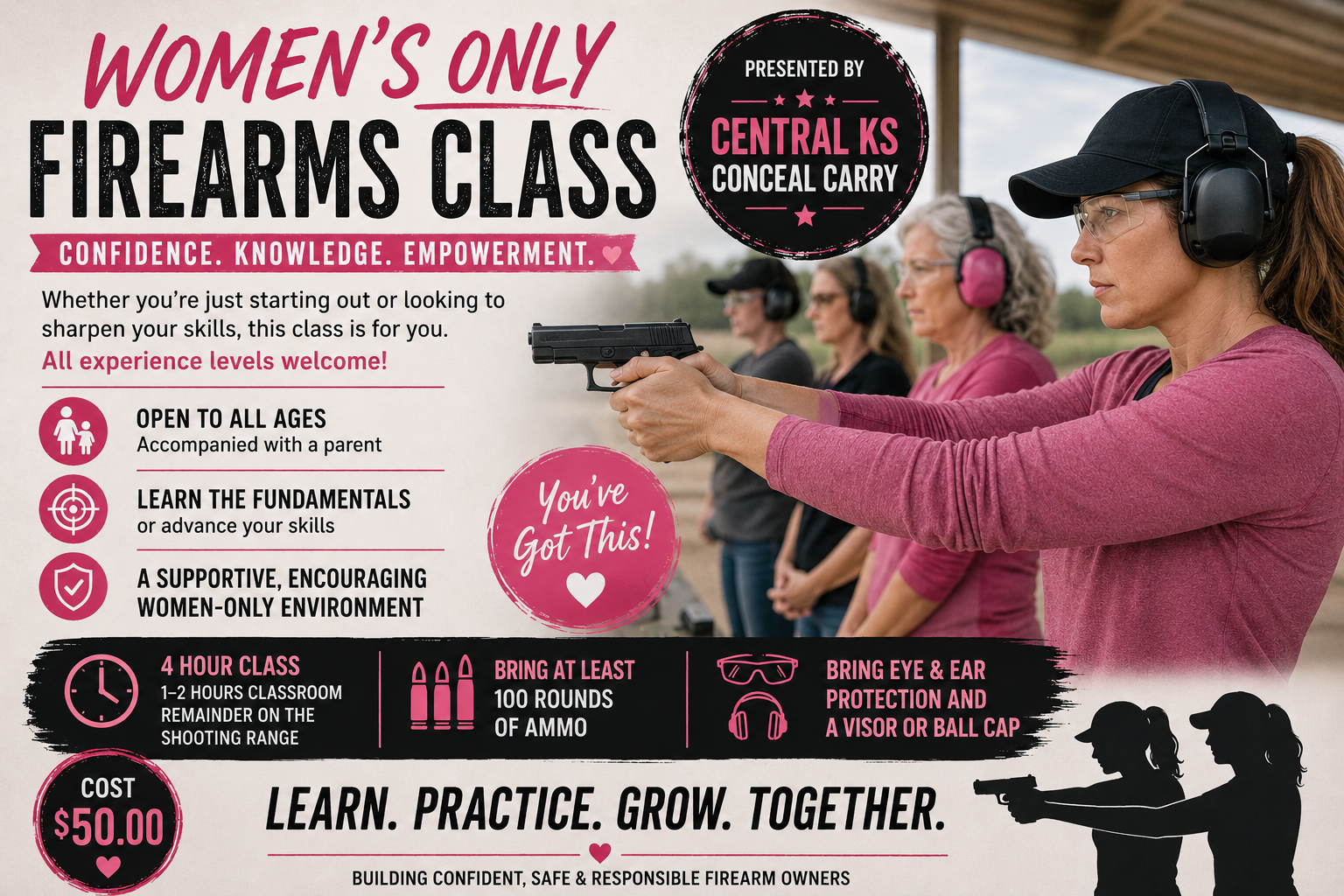 Women's Only Firearms Class